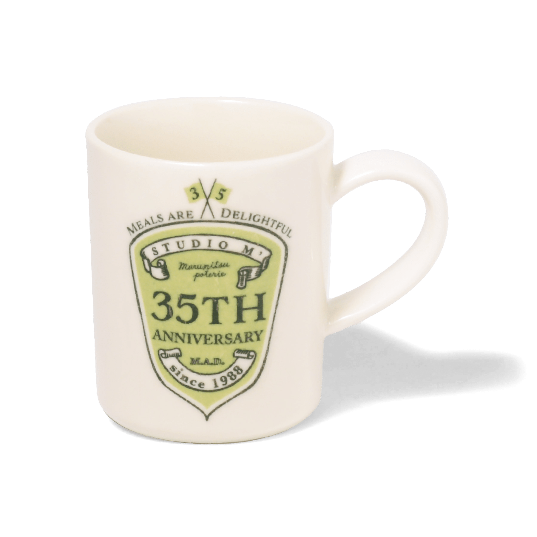 マグ・カップ マグ 35th アニバーサリーマグ マルミツウェブストア / 食器ブランド「スタジオ エム」と「ソボカイ」の公式