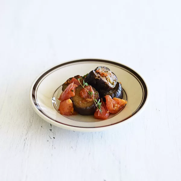 秋なすとトマトの南仏蒸し
