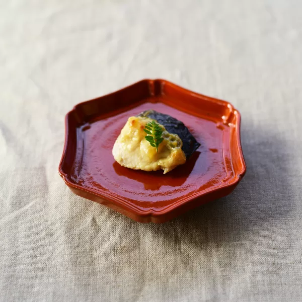 さわらのりんご味噌焼き