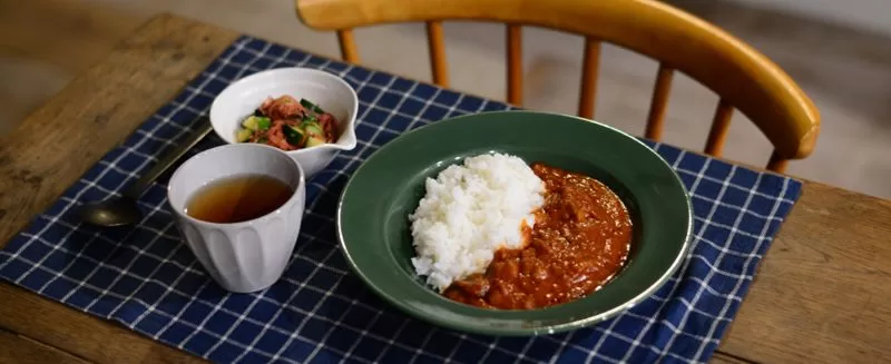 手間なしカレー、レコルテで小さなごちそうに