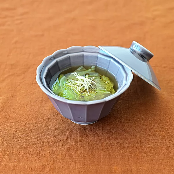 白菜の塩あんかけスープ