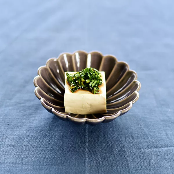 にら豆腐