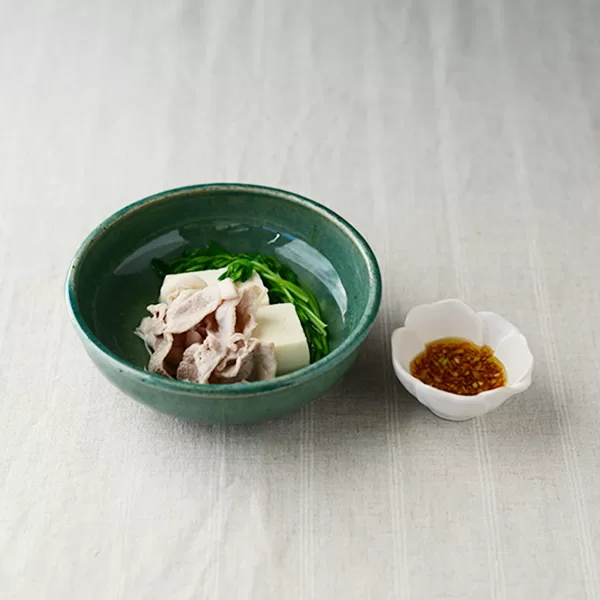 豆腐と豚肉の温奴