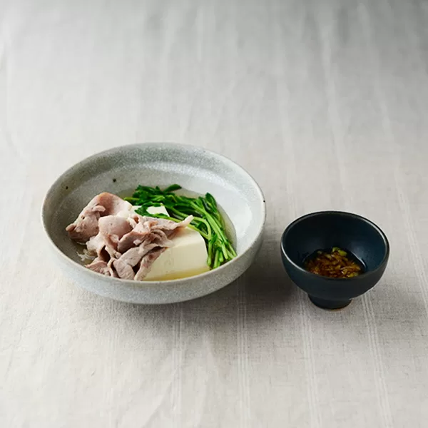 豆腐と豚肉の温奴