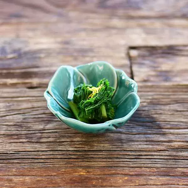 わさび菜のお浸し