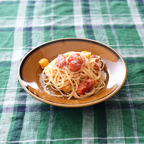 ミニトマトのパスタ