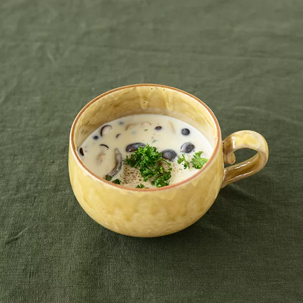 きのこのクリームスープ
