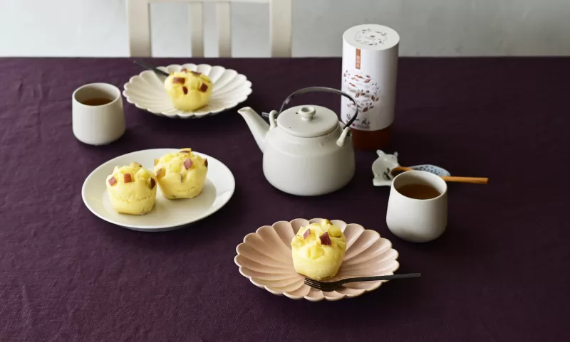 さつまいも蒸しパン