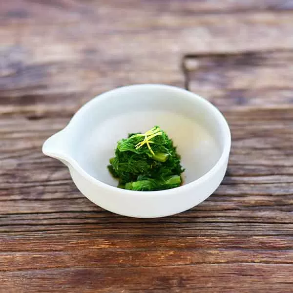 わさび菜のお浸し