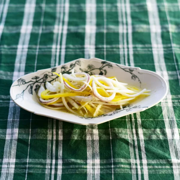 新玉ねぎといかのマリネ