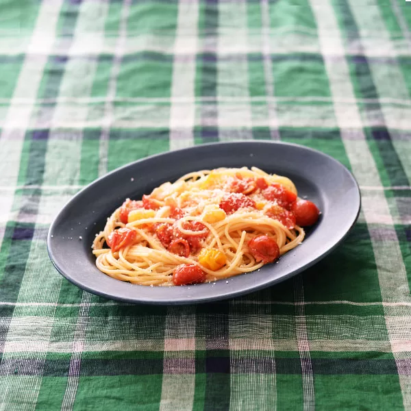 ミニトマトのパスタ