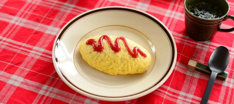 オムライスとキャプテン、レトロ喫茶風のひととき