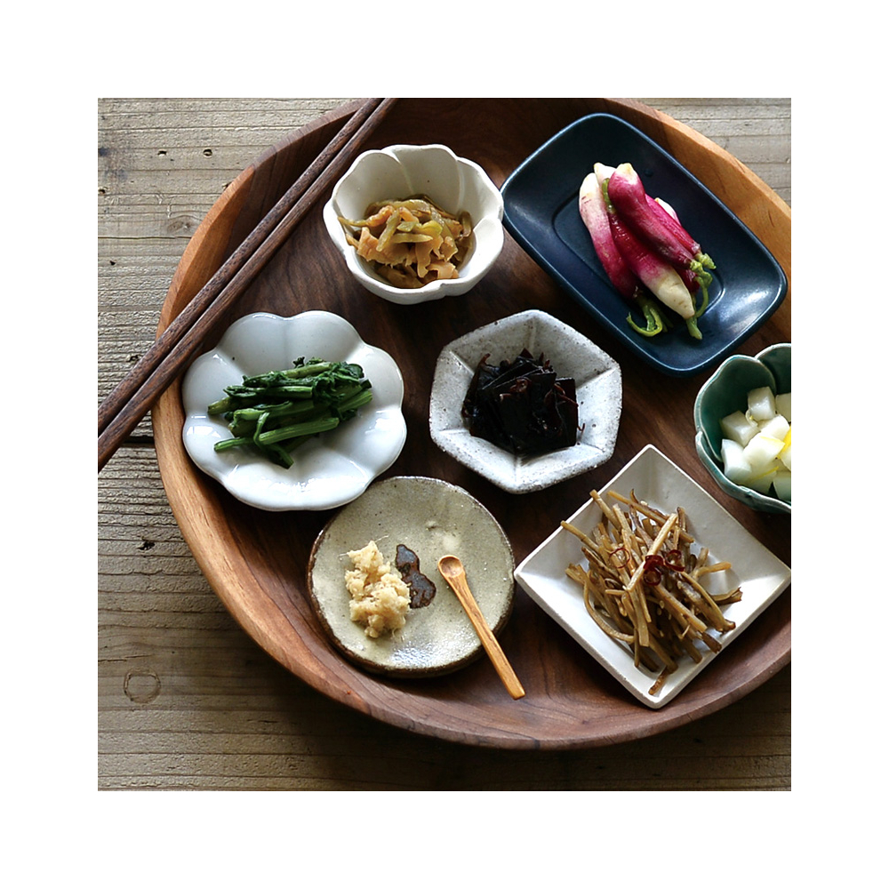 皿・プレート :: 12cm以下 :: 粉引豆絵皿 - マルミツウェブ